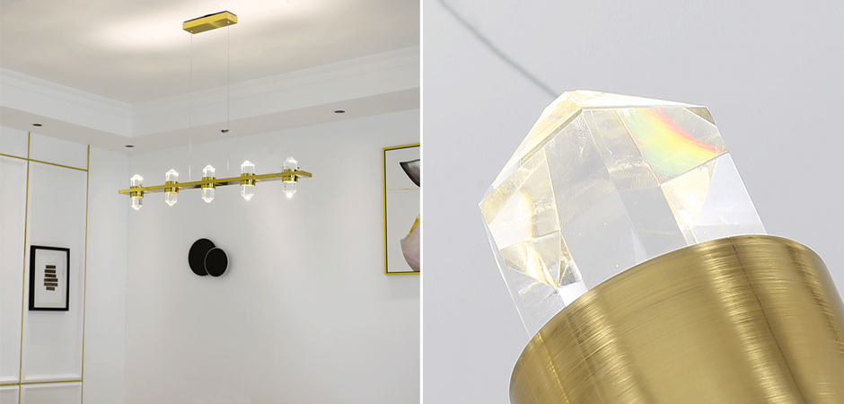 Люстра large Crystals Line Brass Люстра large Crystals Line Brass - Loft-Concept в Барнауле