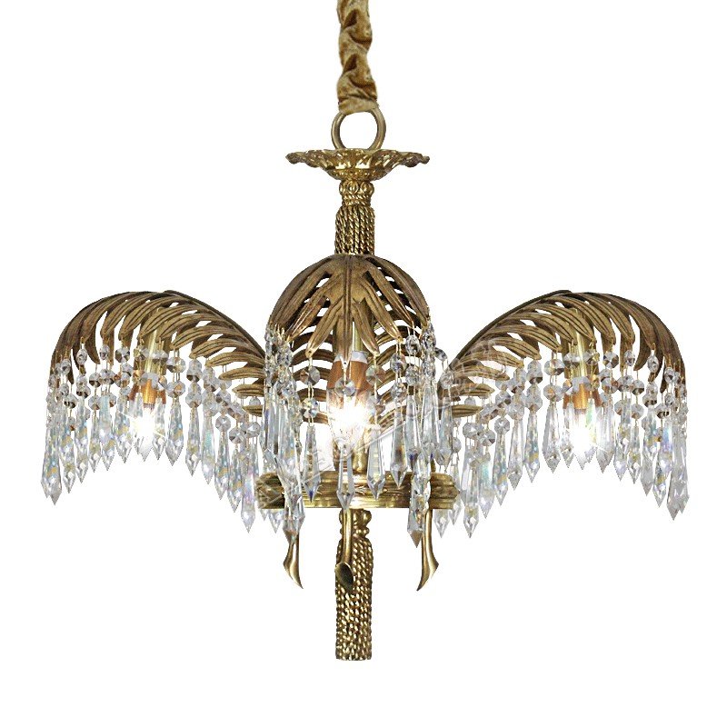 Люстра CHANDELIER HILDEBRANDT S Латунь Прозрачное Стекло Люстра CHANDELIER HILDEBRANDT S Латунь Прозрачное Стекло в Барнауле | Loft Concept