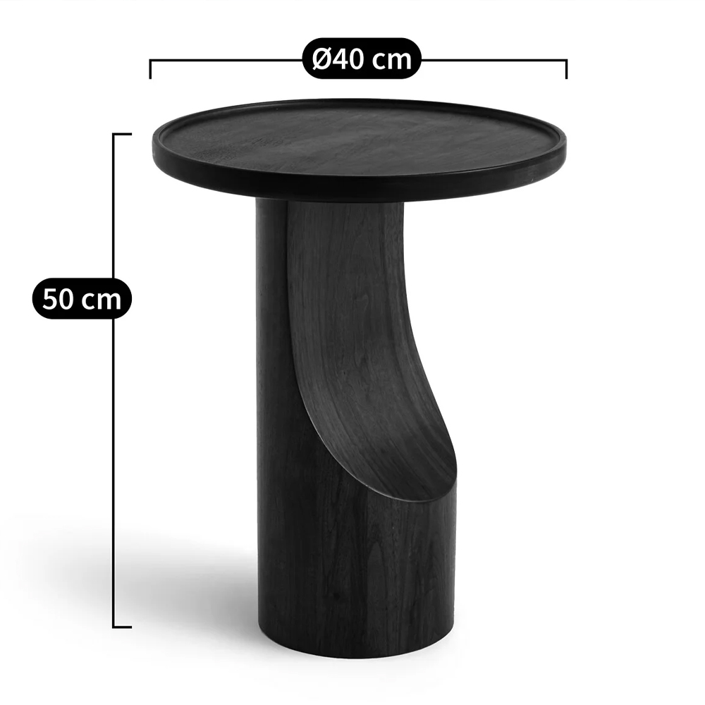 Приставной столик из массива дерева Walnut в Барнауле