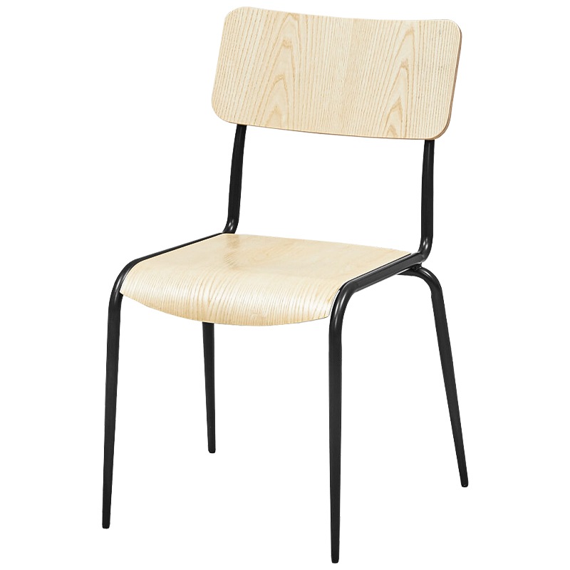 Стул Joshua Loft Stool light Древесина Черный Стул Joshua Loft Stool light Древесина Черный в Барнауле | Loft Concept