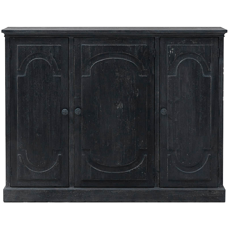 Комод прованс Gethin Provence Chest of Drawers Черный в Барнауле | Loft Concept 