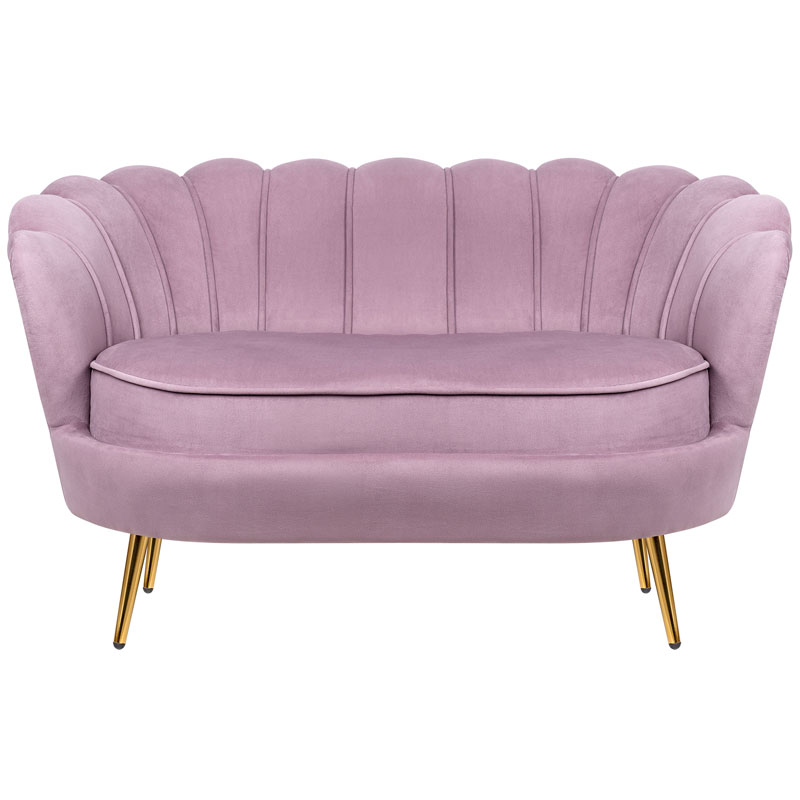 Диван розовый seashell pink Белый Диван розовый seashell pink Белый в Барнауле | Loft Concept