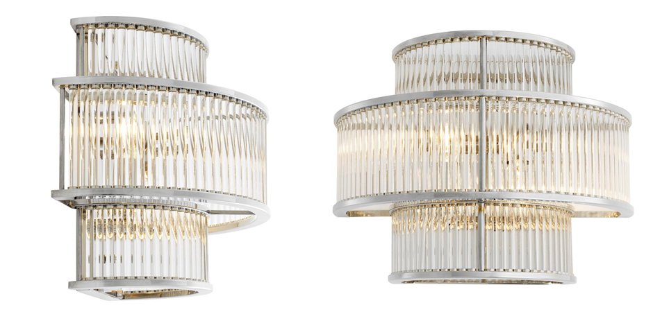 Бра Wall Lamp Mancini Nickel Бра Wall Lamp Mancini Nickel - Loft-Concept в Барнауле