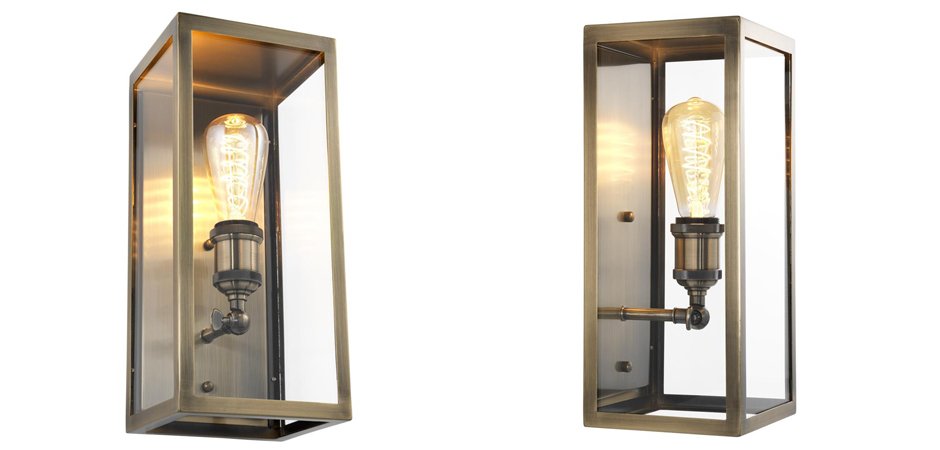Бра Eichholtz Wall Lamp Irving Brass Бра Eichholtz Wall Lamp Irving Brass - Loft-Concept в Барнауле