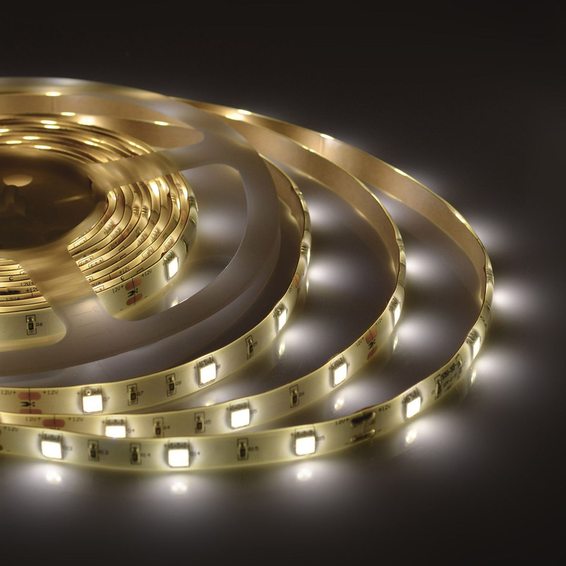 Светодиодная влагозащищенная лента 7,2W/m 30LED/m 5050SMD теплый белый 5M Белый Светодиодная влагозащищенная лента 7,2W/m 30LED/m 5050SMD теплый белый 5M Белый в Барнауле | Loft Concept