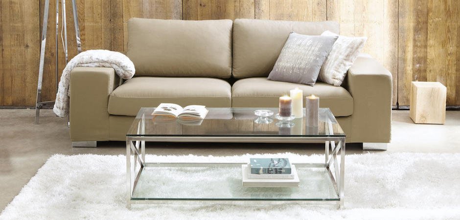 Журнальный стол Brilliant Glass Coffee Table - Loft-Concept в Барнауле