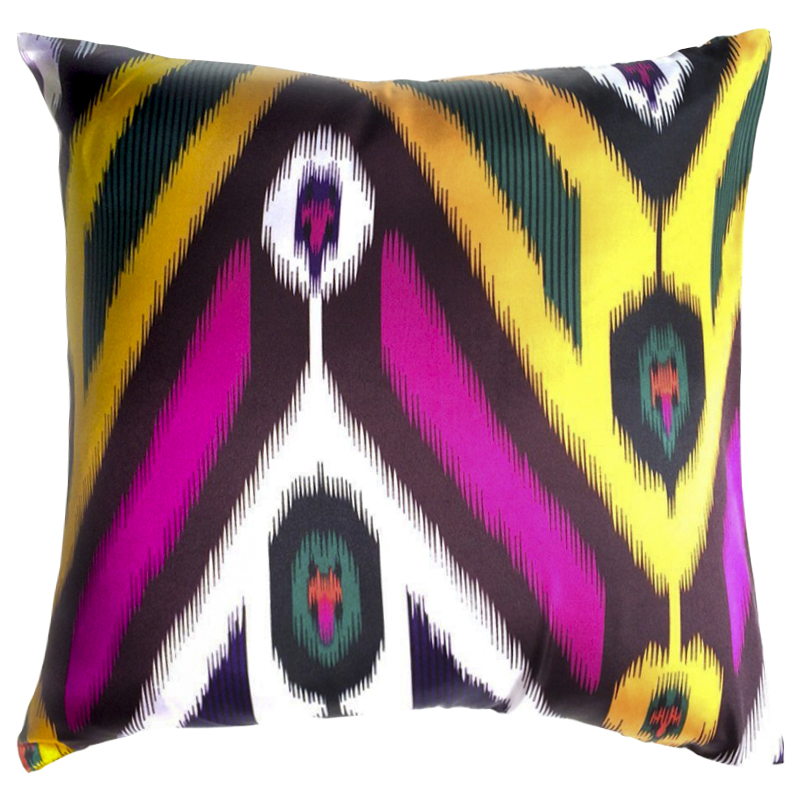 Подушка Bright Ikat II Мульти Подушка Bright Ikat II Мульти в Барнауле | Loft Concept