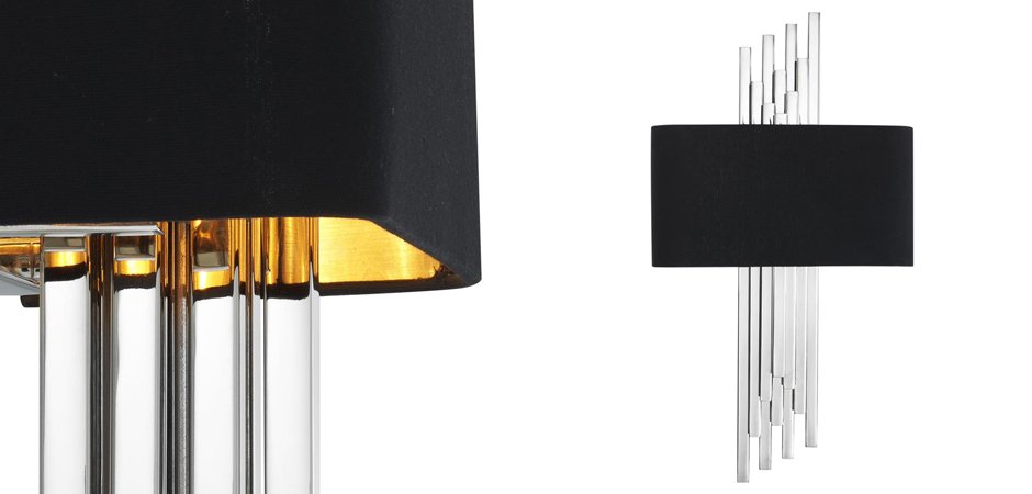 Бра Eichholtz Wall Lamp Caruso Nickel Бра Eichholtz Wall Lamp Caruso Nickel - Loft-Concept в Барнауле
