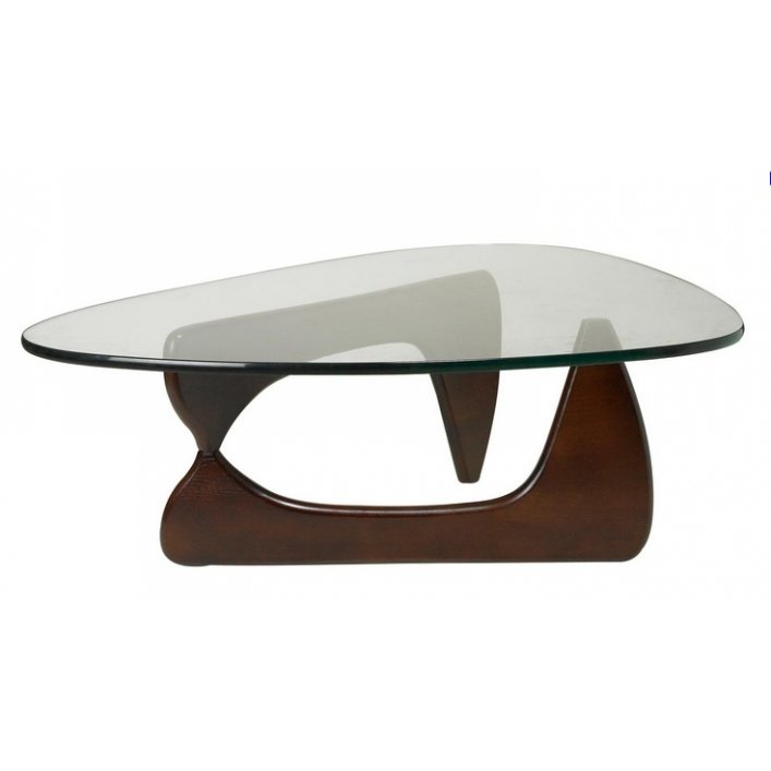 Столик Isamu Noguchi Coffee Table Черный Коричневый Белый дуб Столик Isamu Noguchi Coffee Table Черный Коричневый Белый дуб в Барнауле | Loft Concept