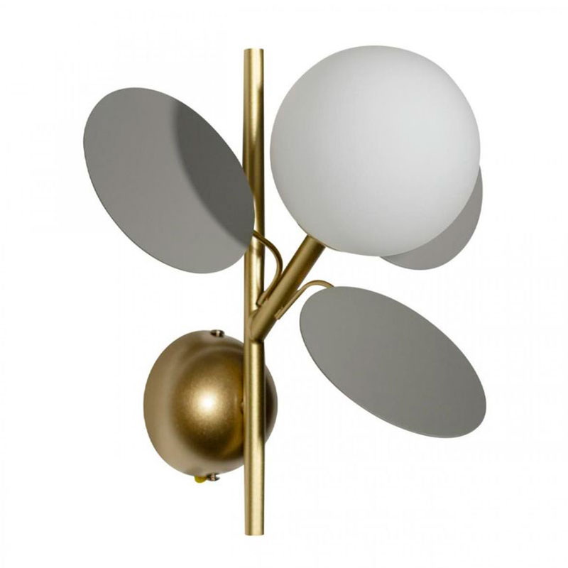 Бра MATISSE sconce One Gray Серый Золотой Белый Бра MATISSE sconce One Gray Серый Золотой Белый в Барнауле | Loft Concept