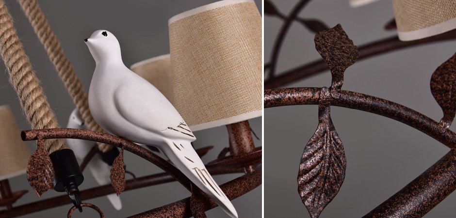 Люстра Norman Bird Forest 9 Люстра Norman Bird Forest 9 - Loft-Concept в Барнауле