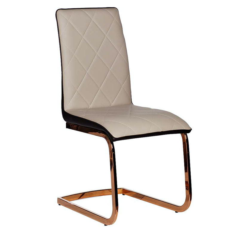 Стул Taylor Stool Розовое золото Бежевый Черный в Барнауле | Loft Concept 