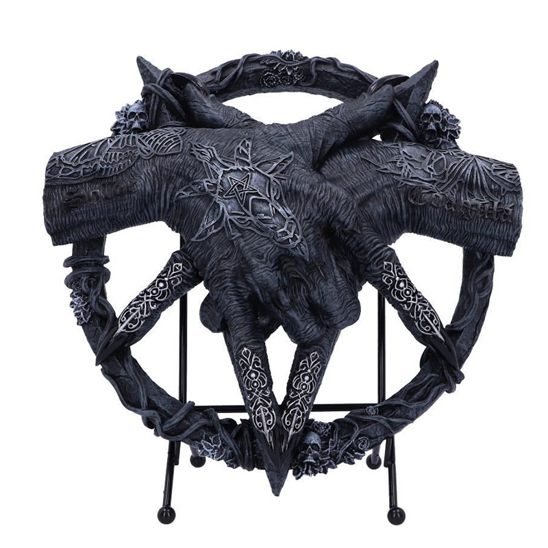 Статуэтка Baphomet Hand Lock Черный в Барнауле | Loft Concept 