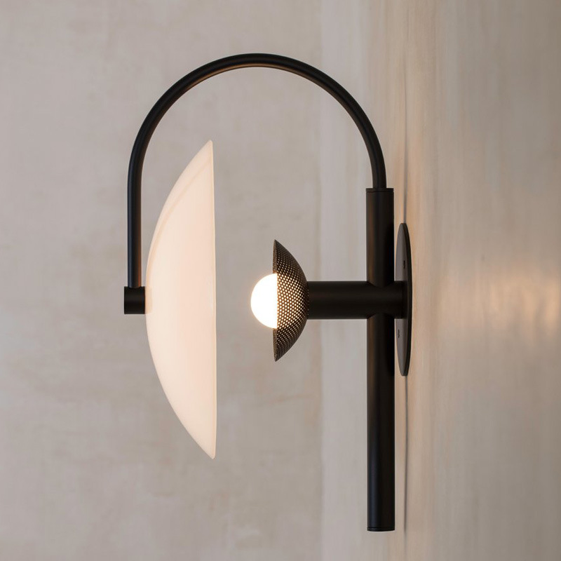 Бра Aperture Wall lamp Белый Черный Бра Aperture Wall lamp Белый Черный в Барнауле | Loft Concept