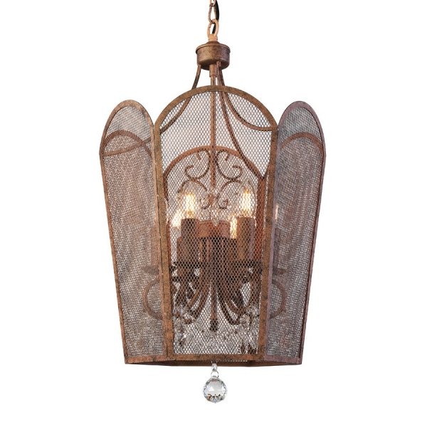 Люстра Roast Metal Chandelier 6 Коричневый Люстра Roast Metal Chandelier 6 Коричневый в Барнауле | Loft Concept