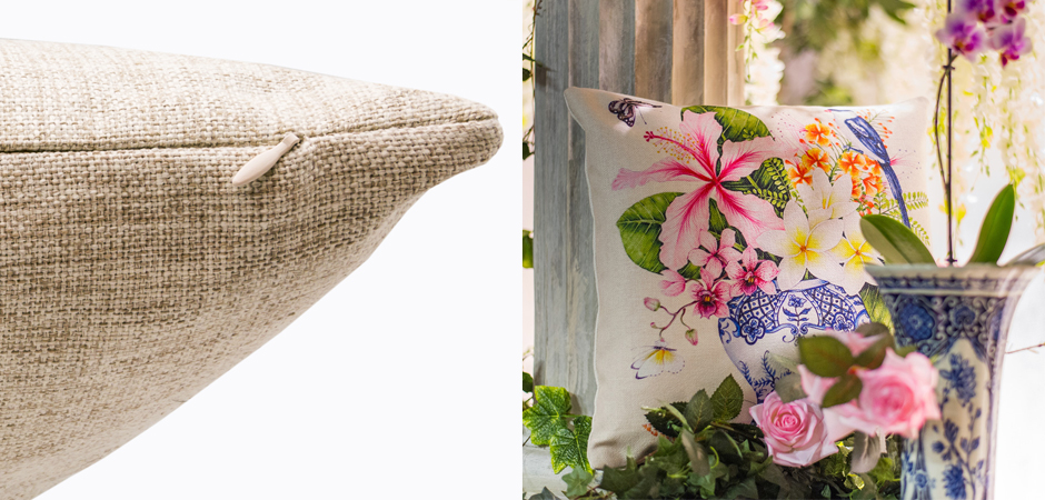 Декоративная подушка Pink Hibiscus Pillow Декоративная подушка Pink Hibiscus Pillow - Loft-Concept в Барнауле