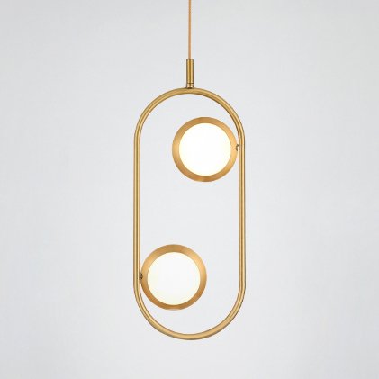 Светильник HOOP LED Two Золотой Светильник HOOP LED Two Золотой в Барнауле | Loft Concept