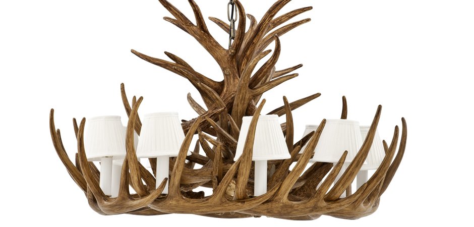 Люстра Eichholtz Chandelier Horn Highlands - Loft-Concept в Барнауле