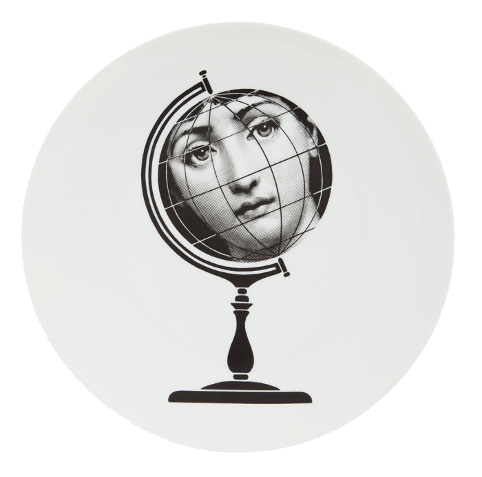 Декоративная тарелка Fornasetti 119 Черный Декоративная тарелка Fornasetti 119 Черный в Барнауле | Loft Concept