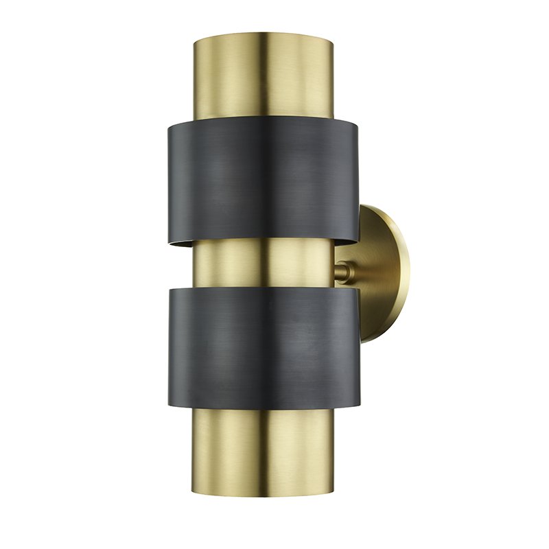 Бра Hudson Valley 9420-AOB Cyrus 2 Light Wall Sconce In Aged Old Bronze Латунь Темная бронза Бра Hudson Valley 9420-AOB Cyrus 2 Light Wall Sconce In Aged Old Bronze Латунь Темная бронза в Барнауле | Loft Concept