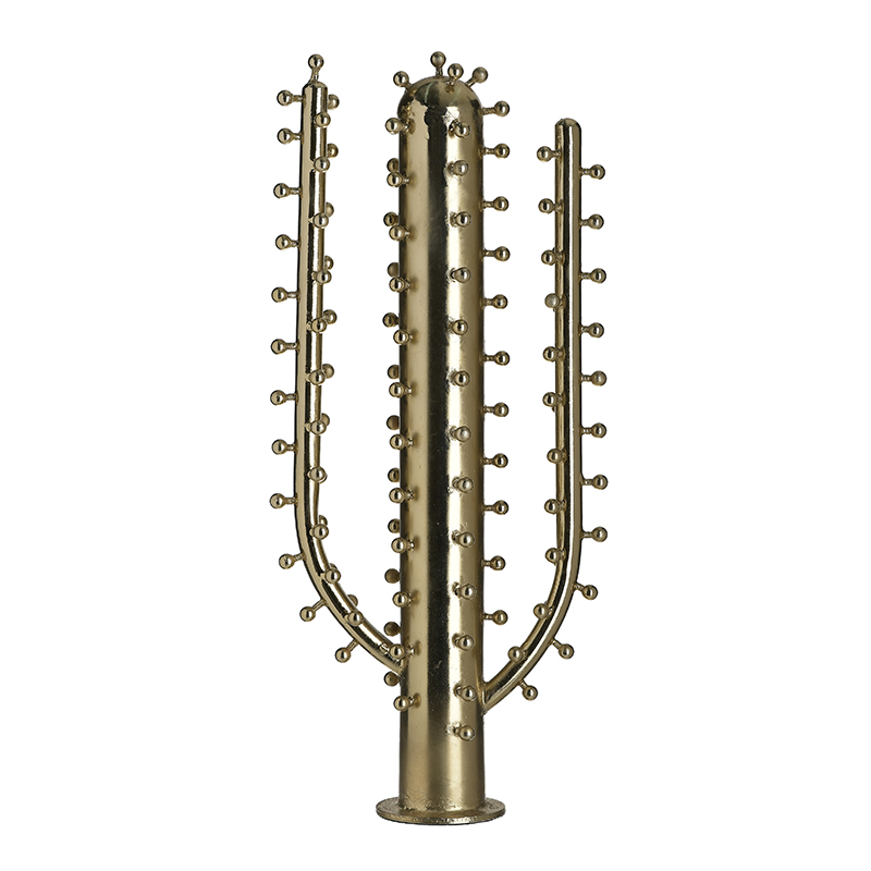 Статуэтка Metal Cactus 46 Золотой Статуэтка Metal Cactus 46 Золотой в Барнауле | Loft Concept