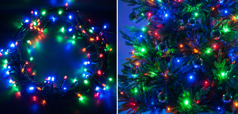 Интерьерная Гирлянда Цветные диоды - Loft-Concept в Барнауле