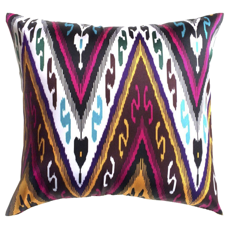 Подушка Bright Ikat I Мульти Подушка Bright Ikat I Мульти в Барнауле | Loft Concept