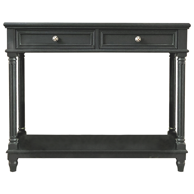 Консоль Noah Wood Console Дерево Темно-Серый Консоль Noah Wood Console Дерево Темно-Серый в Барнауле | Loft Concept