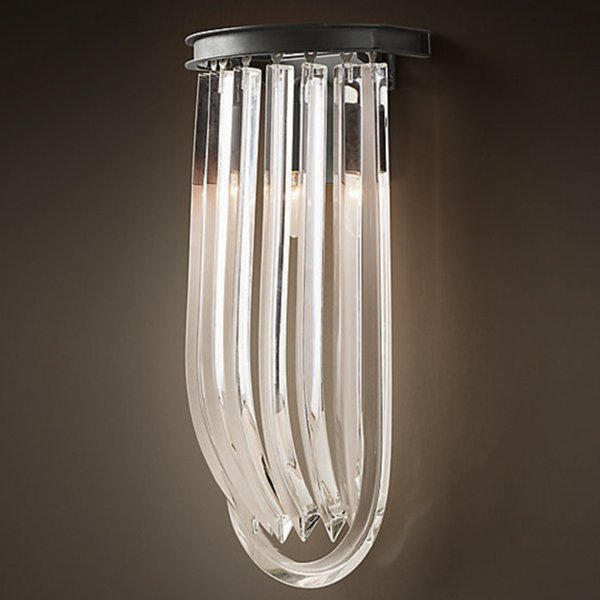 Бра Wall Lamp Greco Черный Прозрачный Бра Wall Lamp Greco Черный Прозрачный в Барнауле | Loft Concept