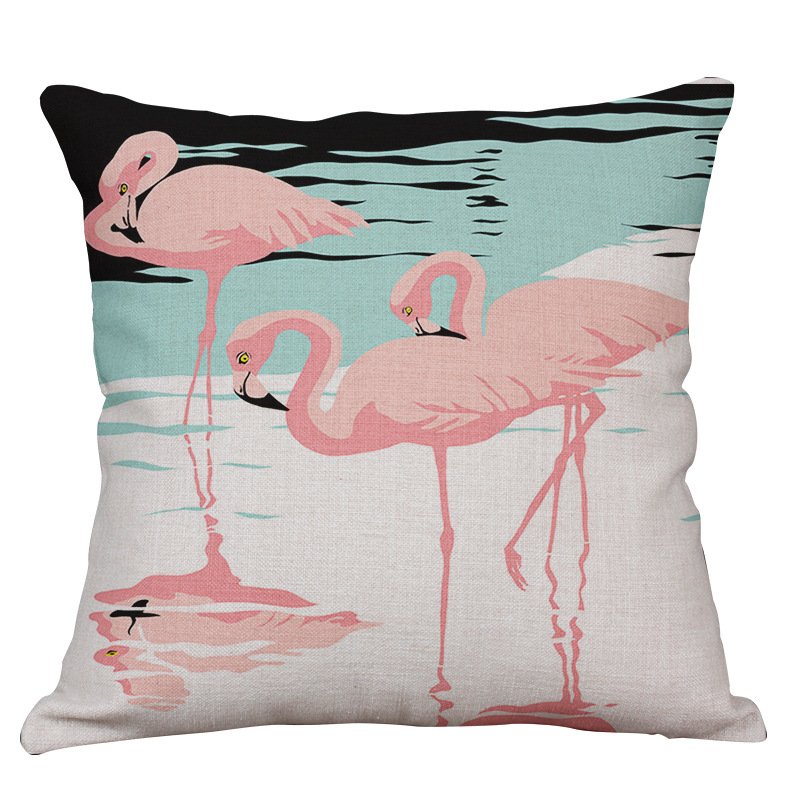 Декоративная подушка Flamingo 14 Мульти Декоративная подушка Flamingo 14 Мульти в Барнауле | Loft Concept