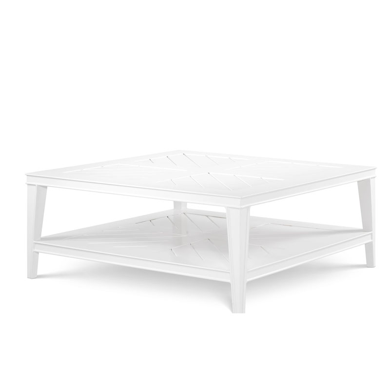 Кофейный стол Eichholtz COFFEE TABLE BELL RIVE SQUARE Белый Кофейный стол Eichholtz COFFEE TABLE BELL RIVE SQUARE Белый в Барнауле | Loft Concept