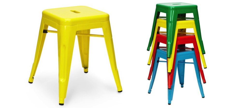 Кухонный стул Tolix Kitchen Stool 45 Кухонный стул Tolix Kitchen Stool 45 - Loft-Concept в Барнауле