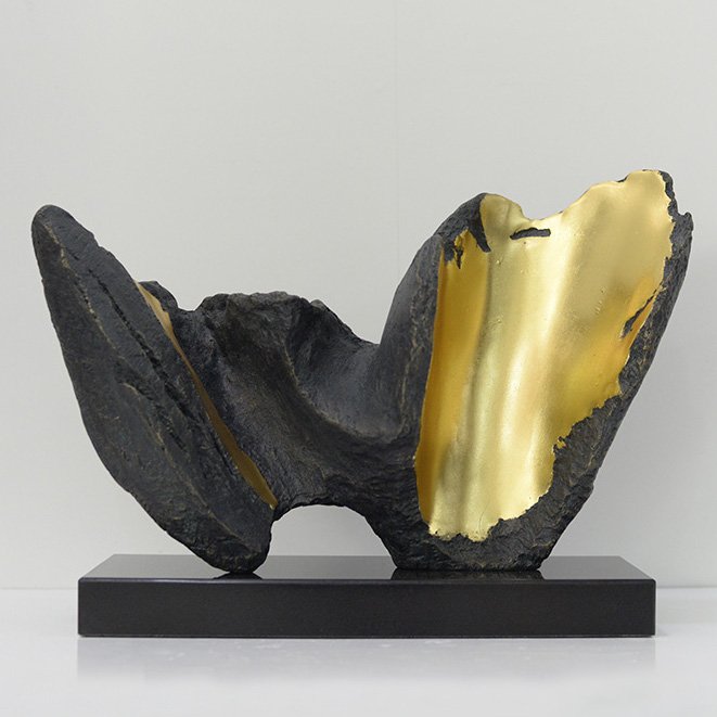 Арт-объект bronze sculpture Черный Глянцевое золото Арт-объект bronze sculpture Черный Глянцевое золото в Барнауле | Loft Concept