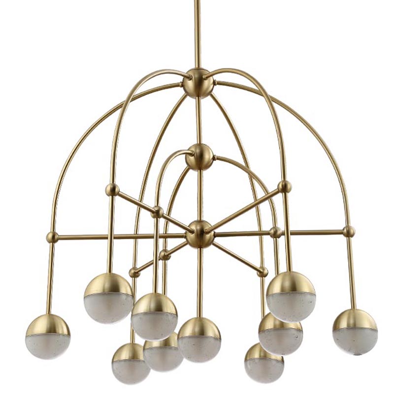Люстра Heidy Bronze Chandelier 10 Бронза Люстра Heidy Bronze Chandelier 10 Бронза в Барнауле | Loft Concept