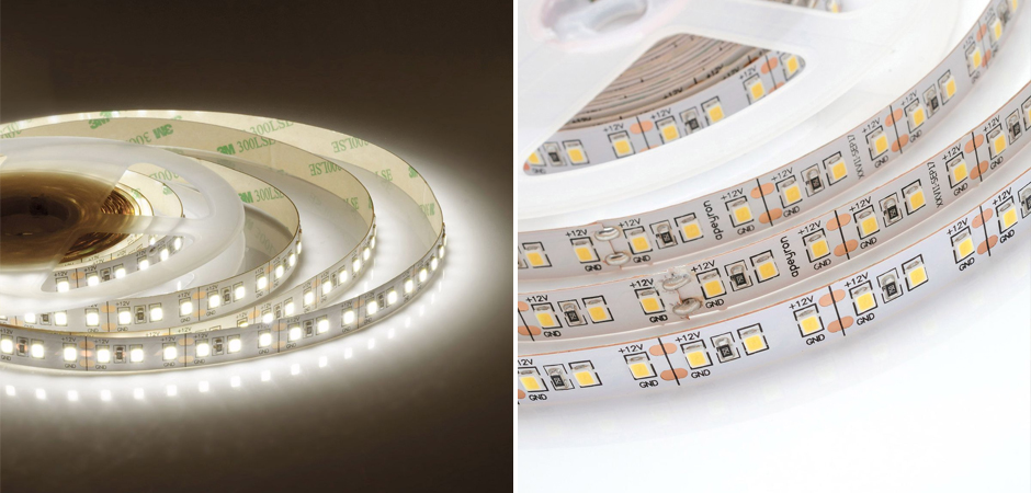 Светодиодная лента 14,4W/m 120LED/m 2835SMD теплый белый Светодиодная лента 14,4W/m 120LED/m 2835SMD теплый белый - Loft-Concept в Барнауле