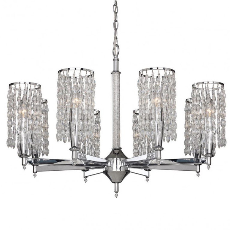 Люстра Messina Crystal Chandelier Прозрачный Хром в Барнауле | Loft Concept 
