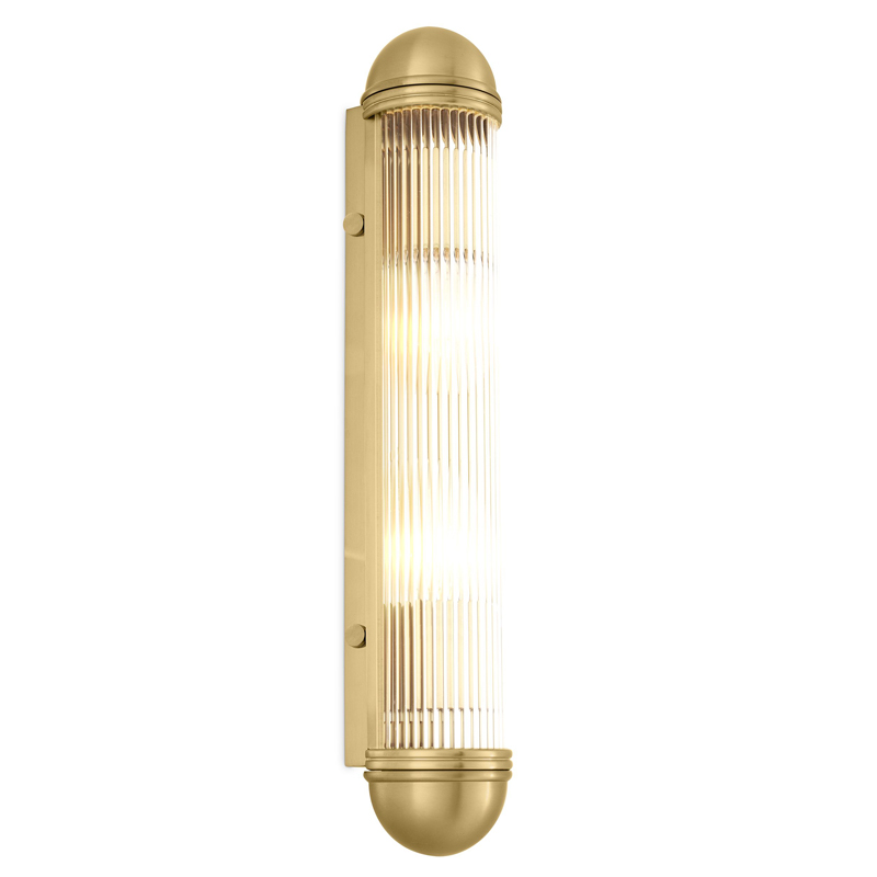 Бра Eichholtz Wall Lamp Auburn Brass Латунь Античная полированная Прозрачный Бра Eichholtz Wall Lamp Auburn Brass Латунь Античная полированная Прозрачный в Барнауле | Loft Concept