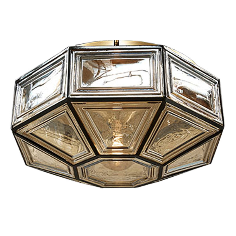 Потолочный светильник Bellier Ceiling Черный Золотой Янтарь (Amber) Потолочный светильник Bellier Ceiling Черный Золотой Янтарь (Amber) в Барнауле | Loft Concept