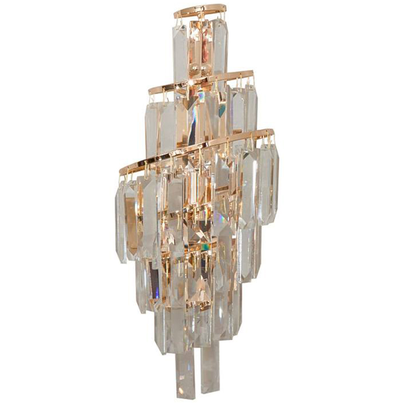 Бра Odeon Cascade Wall Lamp Gold 38 Прозрачное Стекло Золотой Бра Odeon Cascade Wall Lamp Gold 38 Прозрачное Стекло Золотой в Барнауле | Loft Concept