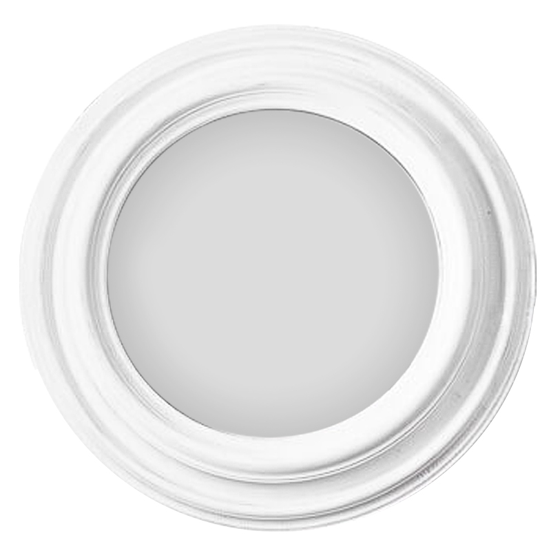 Зеркало Colbert Mirror White 55 Белый винтажная патина Зеркало Colbert Mirror White 55 Белый винтажная патина в Барнауле | Loft Concept