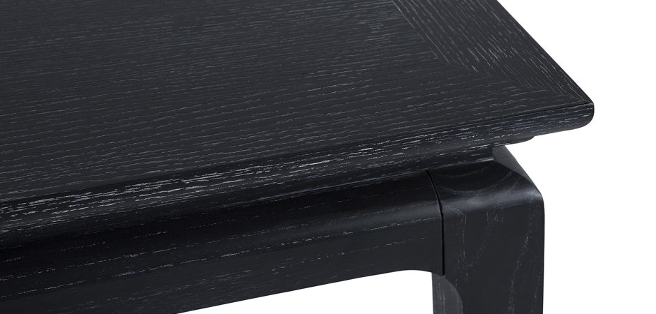 Консоль Black Curved Console Консоль Black Curved Console - Loft-Concept в Барнауле