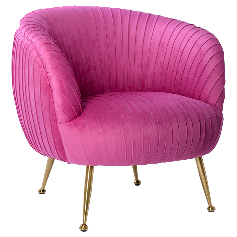 Кресло SOUFFLE CHAIR pink velor Розовый Кресло SOUFFLE CHAIR pink velor Розовый в Барнауле | Loft Concept
