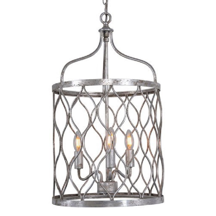 Подвесные светильники Lantern Silver Net M Pendant lamp Серебряный Подвесные светильники Lantern Silver Net M Pendant lamp Серебряный в Барнауле | Loft Concept