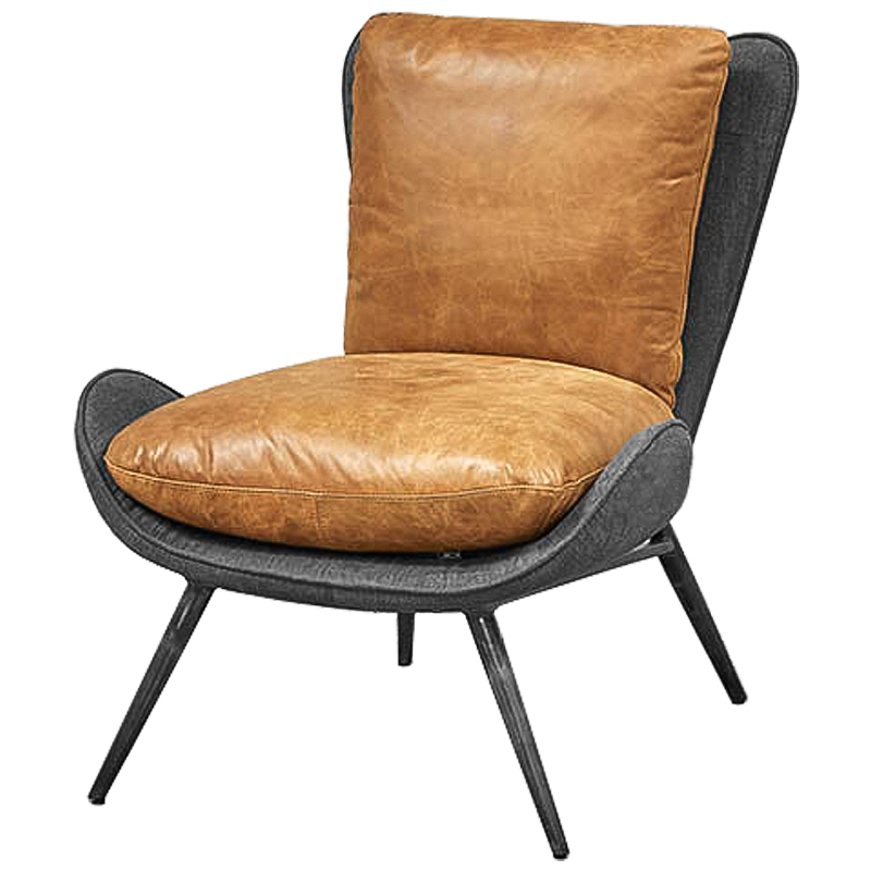 Кресло Uberto Chair Серый Карамель Кресло Uberto Chair Серый Карамель в Барнауле | Loft Concept