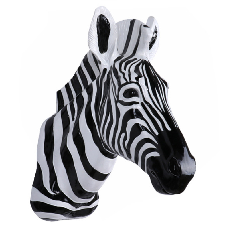 Декоративная голова зебры Zebra Декоративная голова зебры Zebra в Барнауле | Loft Concept
