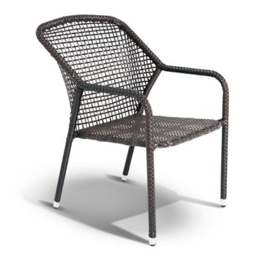 Стул Rottan armchair ton brown Коричневый Стул Rottan armchair ton brown Коричневый в Барнауле | Loft Concept