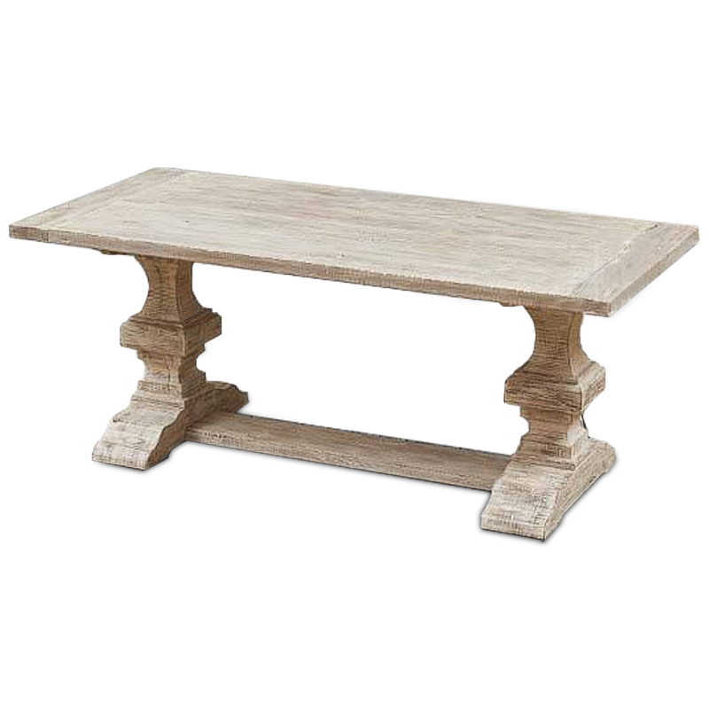 Обеденный стол Skald Dinner Table Бежево-серый Обеденный стол Skald Dinner Table Бежево-серый в Барнауле | Loft Concept