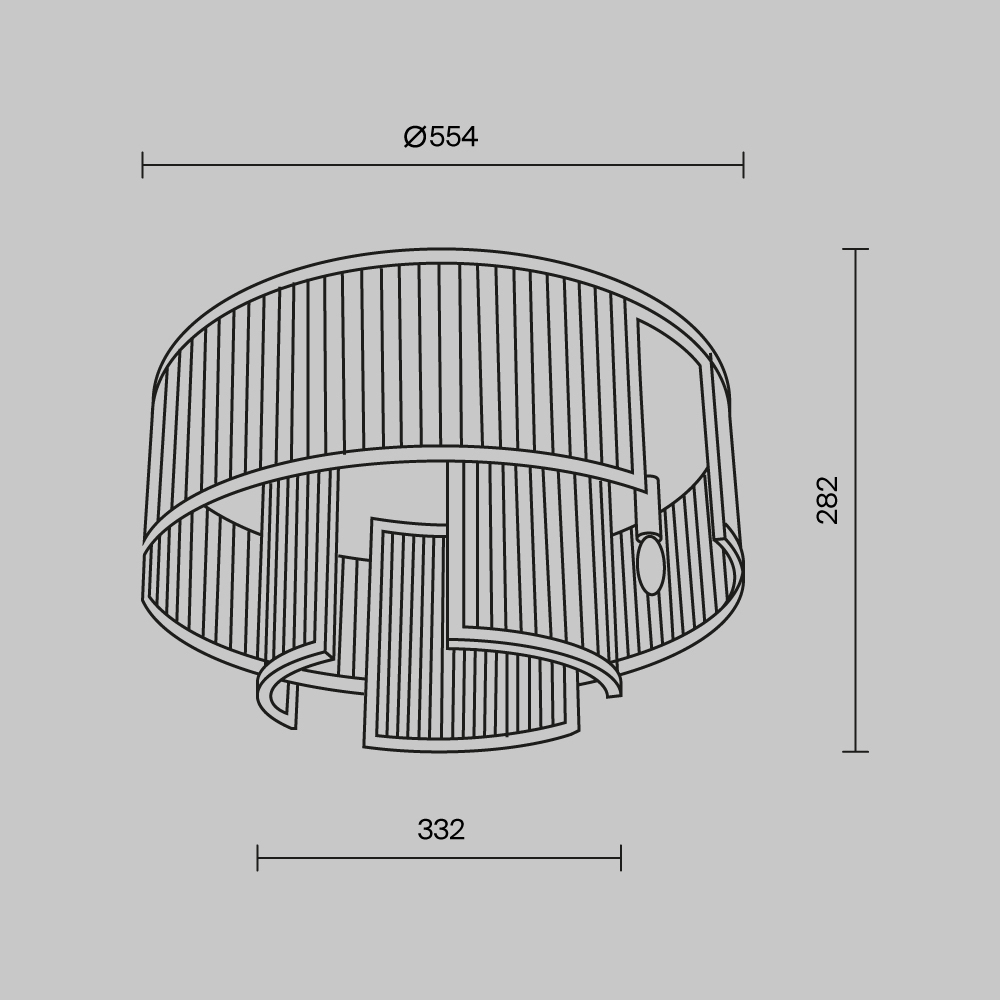 Потолочный светильник Frame Е14 в Барнауле