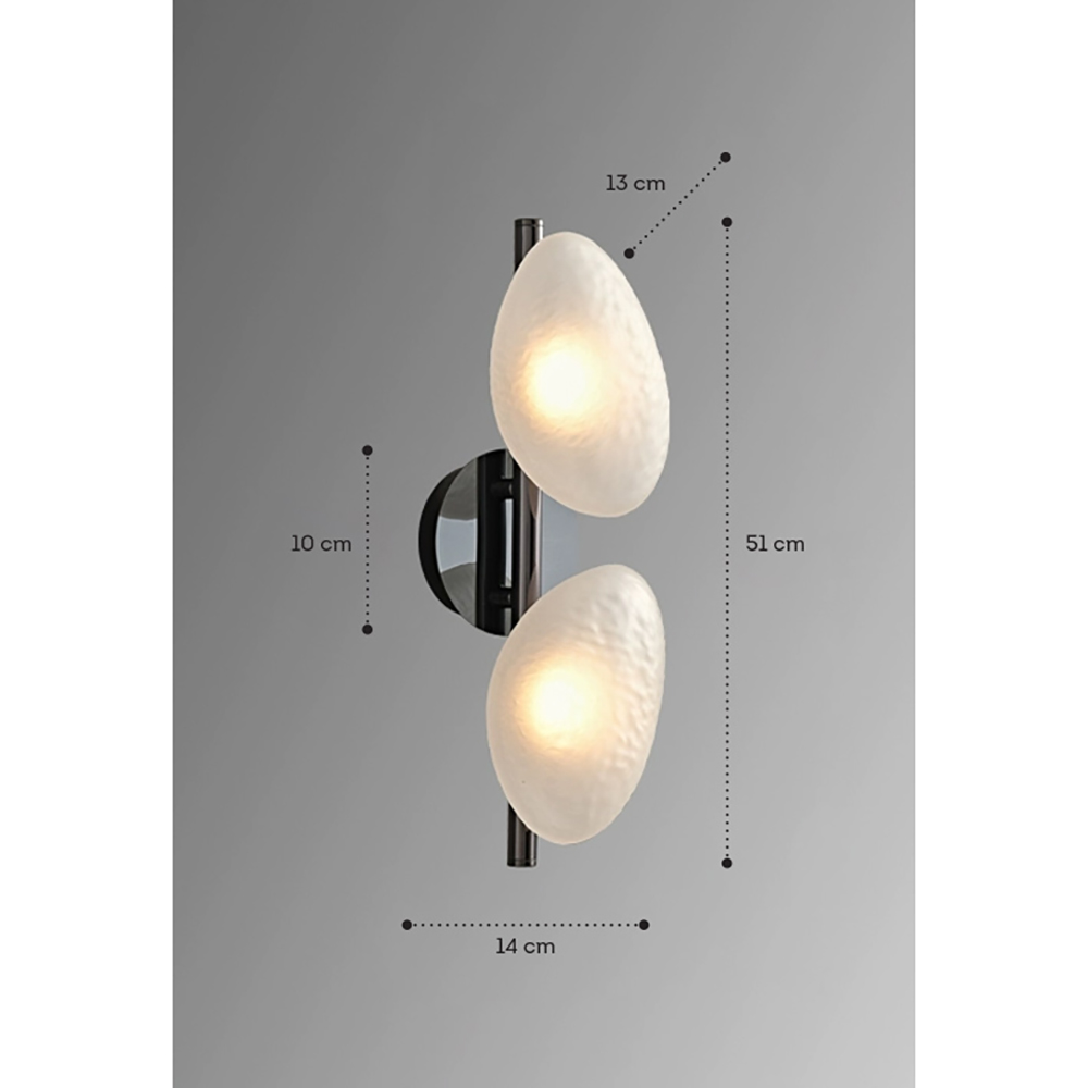 Бра LINDIS FROST LONG WALL 2 лампы Молочное стекло  в Барнауле