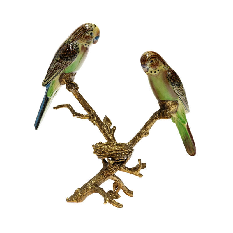 Статуэтка Duo of Parrots Мульти Статуэтка Duo of Parrots Мульти в Барнауле | Loft Concept